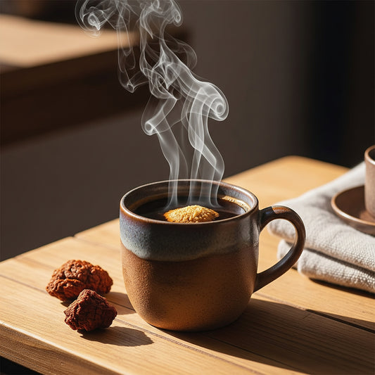 EternalOngo Mushroom Elixir: 100% Chaga & Lion's Mane Brew
